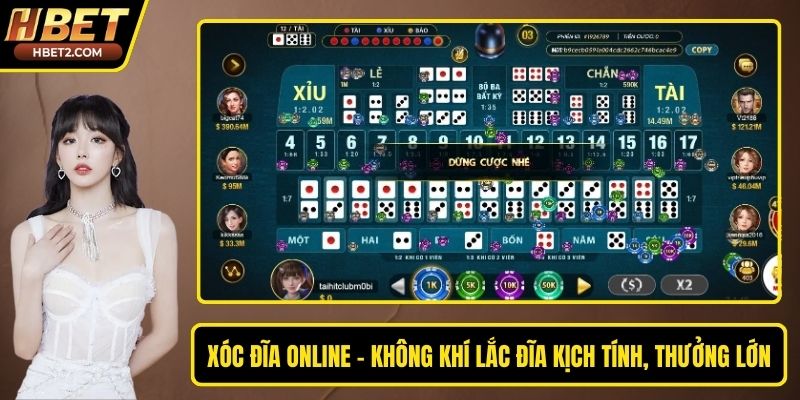 Xóc Đĩa Online – Không Khí Lắc Đĩa Kịch Tính, Thưởng Lớn
